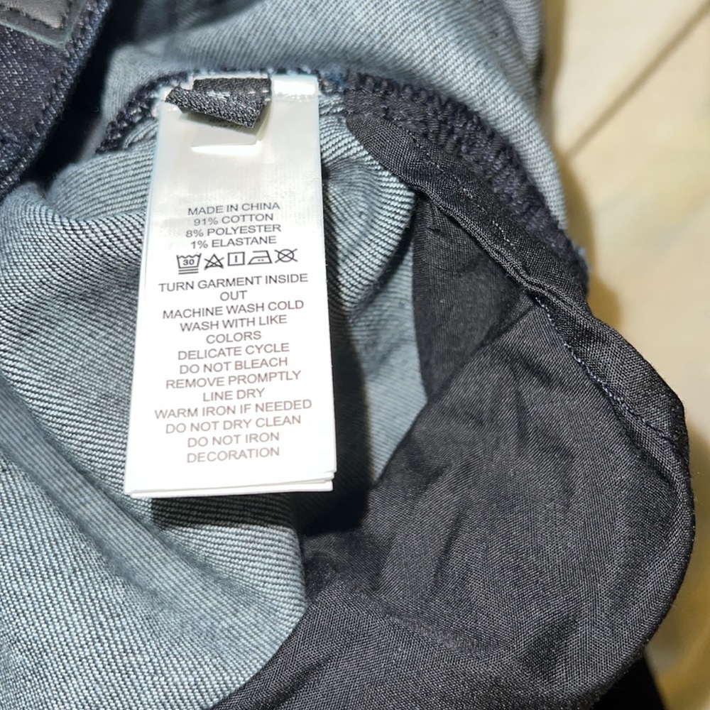 Kate spade broome street size 26 cotton blend jeans New Without Tags - Picture 7 of 11